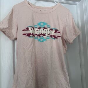 Wrangler Women's Light Pink Graphic Tee